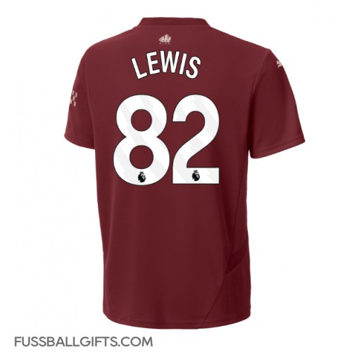 Manchester City Rico Lewis #82 Fußballbekleidung 3rd trikot 2024-25 Kurzarm